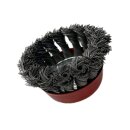 Topfbürsten Drahtbürsten 65mm Bürste gezopft Winkelschleifer & Flex 6x