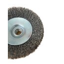Rundbürsten Drahtbürsten115mm Bürsten gewellt Winkelschleifer Flex 6x