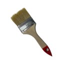 6x Lackierpinsel Lasuren 63mm Maler Pinsel Flachpinsel Chinaborste