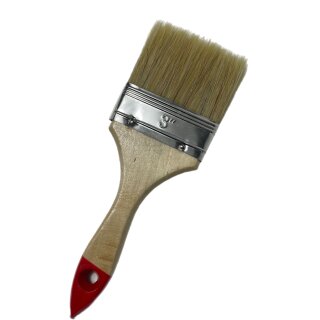 12x Lackierpinsel Lasuren 75mm Maler Pinsel Flachpinsel Chinaborste