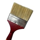 6x Malerpinsel Lackpinsel 100mm Lasur Acryl Lasurpinsel Flachpinsel