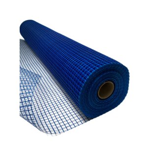 Außenputzgewebe Putzgewebe Armierungsgewebe 50m² Blau 110g/m² 10x10mm