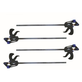4x Schnellspannzwinge 450 mm Einhandzwinge Klemmzwinge Schraubzwinge