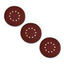 25x Schleifscheiben Schleifpapier P180 Klett 225mm 10 Loch