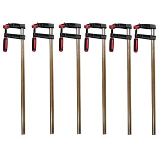 Leimzwingen Klemmzwingen Schraubzwingen 150x50mm Zwingen 6 Stück