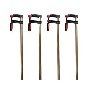 4x Profi Schraubzwinge 800x120 Zwinge Leimzwinge Klemmzwinge Temperguß