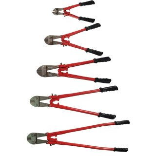 Bolzenschneider Stahlschere Drahtschere 300 350 450 600 900 5 tlg Set