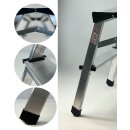 Leiter Trittleiter Klappleiter 2x2 Stufen zweiseitige Haushaltsleiter