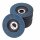 5x Fächerschleifscheiben 115mm flach Körnung 60 Blau Lamellenscheiben
