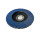 5x Fächerschleifscheiben Lamellenscheiben 125mm P36 Blau Mopteller