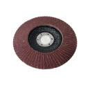 Fächerschleifscheiben Lamellenscheiben 115mm flach P40 Braun 5x