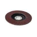 Fächerschleifscheiben Lamellenscheiben 115mm flach P40 Braun 5x