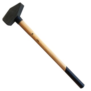 Schlosserhammer Vorschlaghammer Hammer 4kg Holzstiel Länge 70cm