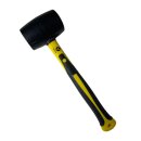 Gummihammer Hammer Ausbeulhammer 370g Schonhammer Fiberglasstiel