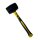 Gummihammer Hammer Ausbeulhammer 370g Schonhammer Fiberglasstiel