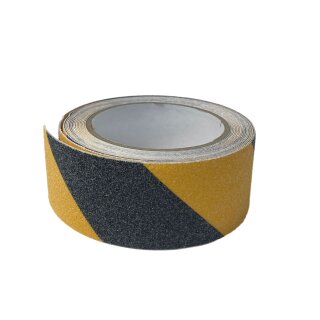 10x Antirutschband Selbstklebend 50mm x 5m Klebeband schwarz-gelb Tape