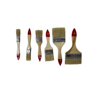 Lasurpinsel Flachpinsel 36 tlg Set Flachpinsel 20/25/38/50/75/100mm 