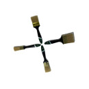 Malerpinsel Flachpinsel Pinsel 96 tlg Set 25/38/50/63 mm je 24 Stück