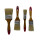 Lasurpinsel Flachpinsel Pinselset 12 tlg Set Lackpinsel 25/38/50/63mm
