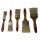 Lackpinsel Lasurpinsel Flachpinsel 25/38/50/63/75mm 30 tlg Pinselset