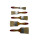 Lackpinsel Lasurpinsel Flachpinsel 25/38/50/63/75mm 30 tlg Pinselset