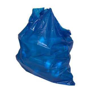 Abfallsäcke Müllbeutel Müllsäcke Säcke extra stark blau 75 Stück 120L