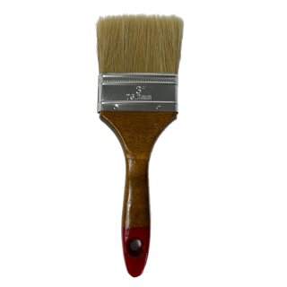 6x Flachpinsel Lackpinsel 75mm Pinsel Universalpinsel Malerpinsel