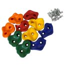 20x Klettergriffe Klettersteine Kletterwand Boulderwand für Spielturm