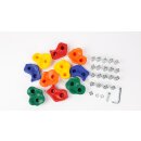 20x Klettergriffe Klettersteine Kletterwand Boulderwand für Spielturm