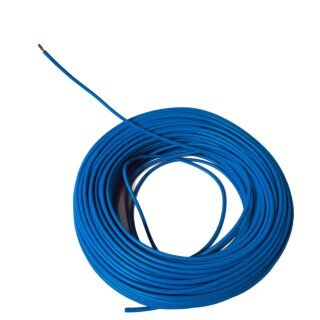 3m Batteriekabel Stromkabel 4 mm² H07V-K Aderleitung Kabel PVC blau 