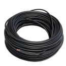 1m Batteriekabel H07V-K 4 mm² Stromkabel PVC Schwarz