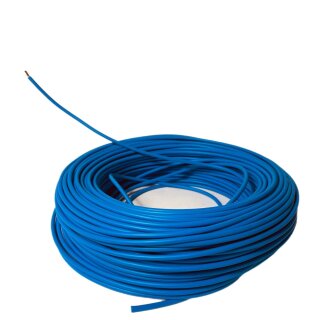 15m Batteriekabel Stromkabel 6 mm² H07V-K Aderleitung Kabel PVC blau