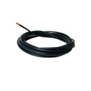 2m Batteriekabel Aderleitung 6 mm² H07V-K Stromkabel Kabel schwarz