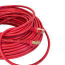 2m Patchkabel Netzwerkkabel CAT7 rund  Internet rot Patch...