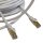 50m Patchkabel Netzwerkkabel CAT7 rund  Internet weiß Patch Kabel