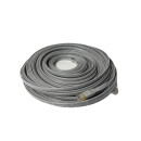 3m CAT7 Patchkabel Netzwerkkabel  flach Internet Kabel grau Patch