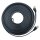 CAT7 Patchkabel Netzwerkkabel Internet Kabel schwarz 10m Patch flach
